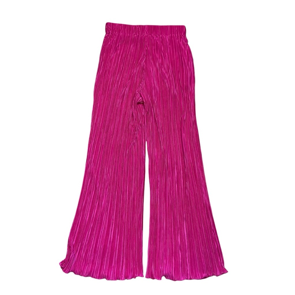 NWOT Altar’d State Plisse Pant Wide Leg Crinkle M - Picture 5 of 12